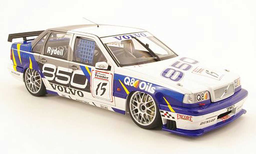 Volvo 850 Sedan 1/18 Autoart Sedan no15 btcc 1995 rrydell modellino in miniatura