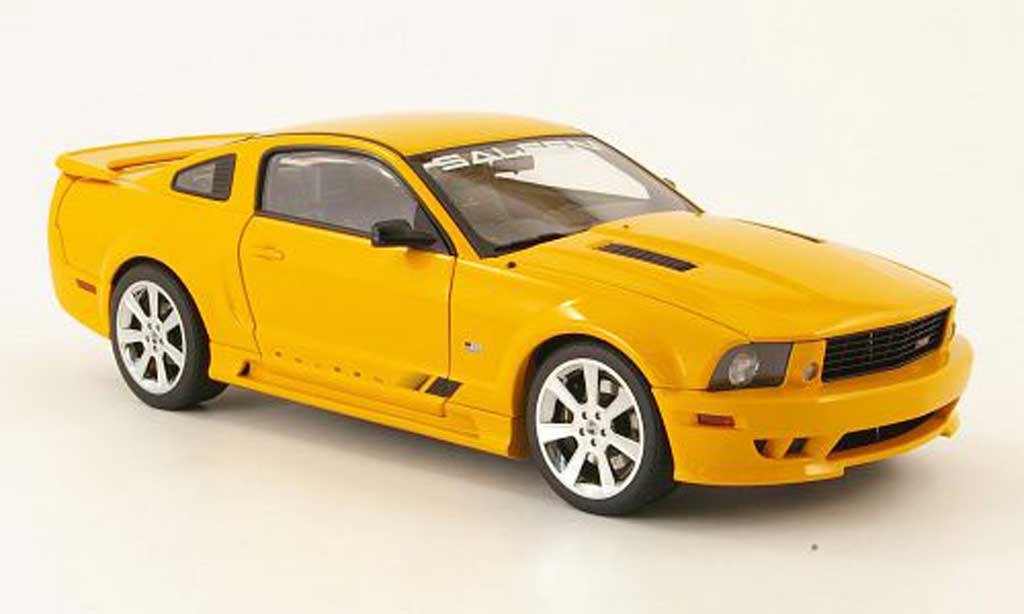 Ford Mustang Saleen 1/18 Autoart Saleen s281 orange modellino in miniatura