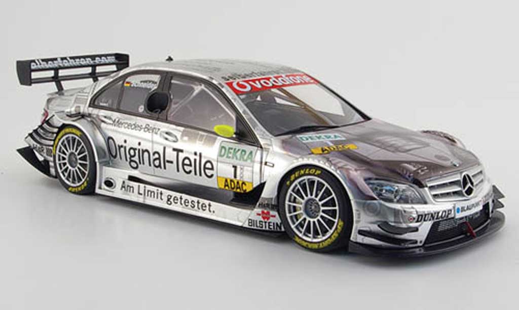 Mercedes Classe C 1/18 Autoart dtm no.1 originalteile schneider 2007 modellino in miniatura