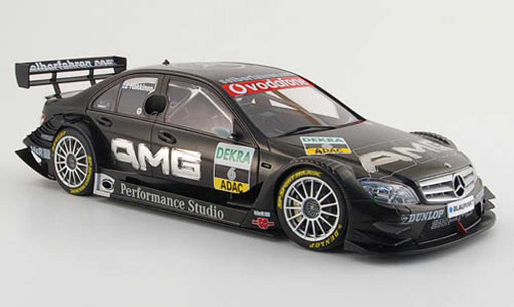 Mercedes Classe C 1/18 Autoart dtm no.6 amg hakkinen 2007 modellino in miniatura