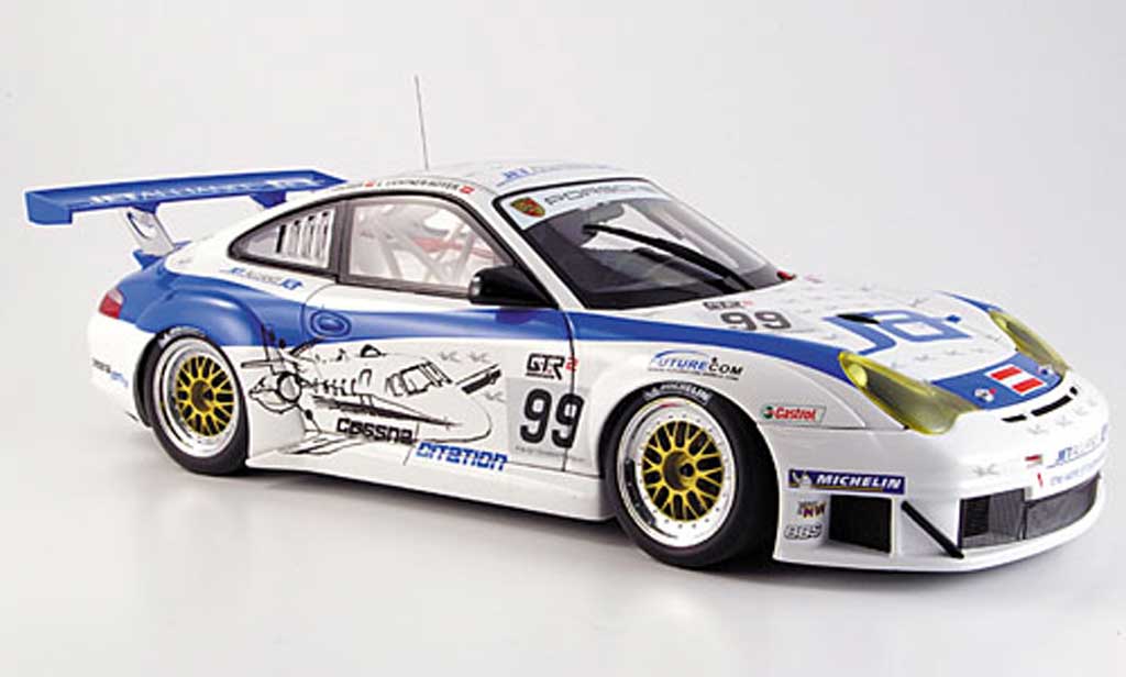 Porsche 996 GT3 RSR 1/18 Autoart GT3 RSR no.99 fia gt mugello 2006 modellino in miniatura