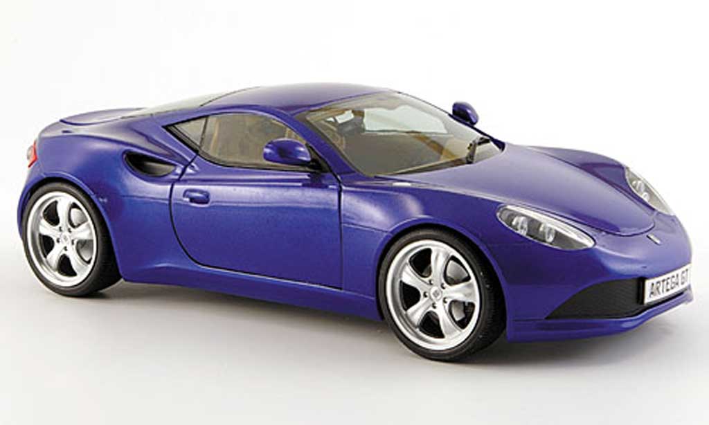 Artega GT 1/18 Revell blu coupe 2007 modellino in miniatura