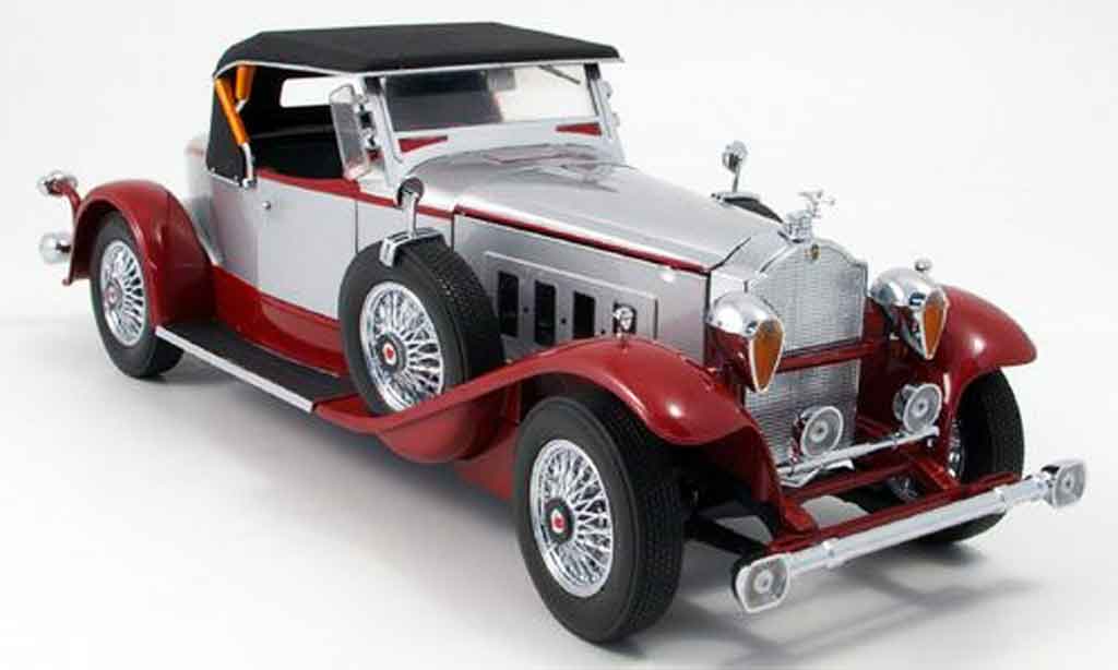 Porsche 930 Speedster 1/18 Signature speedster grigio/rosso verdeck avec capote1 modellino in miniatura