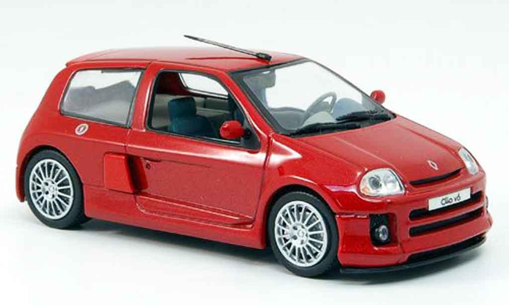 Renault Clio V6 1/43 Eagle V6 sport version route modellino in miniatura
