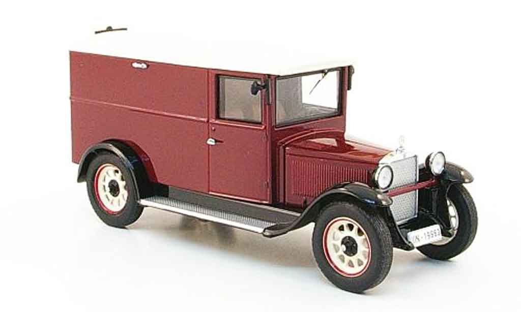 Mercedes L1000 1/43 Premium Cls Express rosso beige Kastenwagen modellino in miniatura