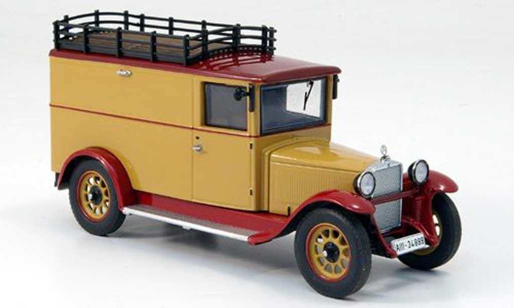 Mercedes L1000 1/43 Premium ClassiXXs Express marronee Kastenwagen avec Gepacktrager modellino in miniatura