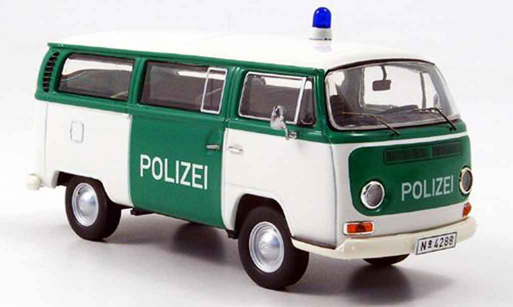 Volkswagen Combi 1/43 Premium Cls t2a bus police modellino in miniatura