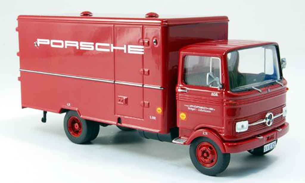 Mercedes LP 608 1/43 Premium Cls Renndienst Koffer LKW modellino in miniatura