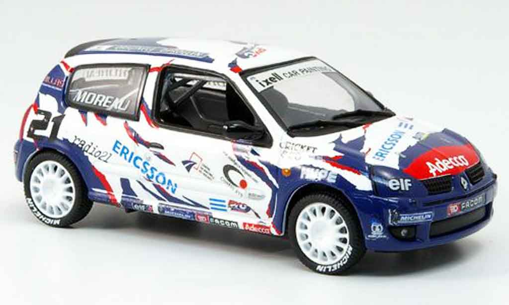 Renault Clio Cup 1/43 Eagle Cup sport no.21 ericsson 2001 modellino in miniatura