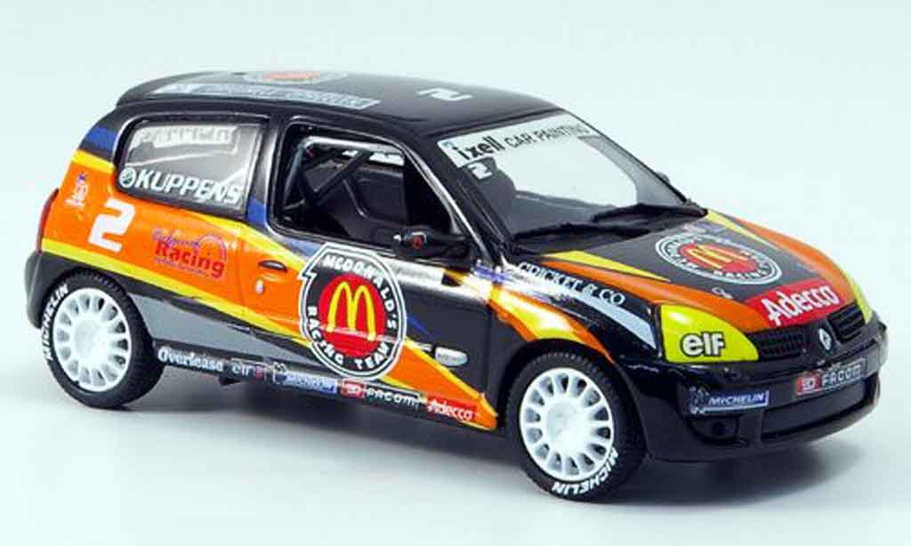 Renault Clio Cup 1/43 Eagle Cup sport no.2 mcdonald 2001 modellino in miniatura