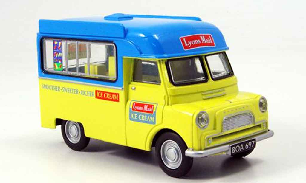 Bedford CA 1/43 Oxford Kasten Lyons Maid Eiswagen modellino in miniatura