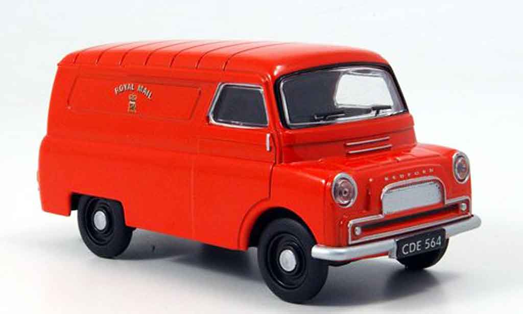 Bedford CA 1/43 Oxford Van rosso Royal Mail Kasten modellino in miniatura