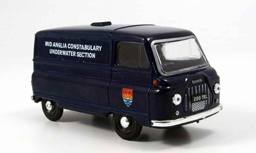 Morris J2 1/43 Oxford police Kasten Mid Anglia Constabulary modellino in miniatura