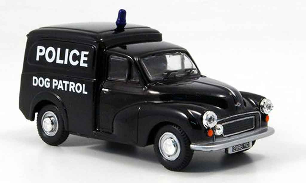 Morris Minor 1/43 Oxford Van police Police Dog Patrol Kastenwagen modellino in miniatura