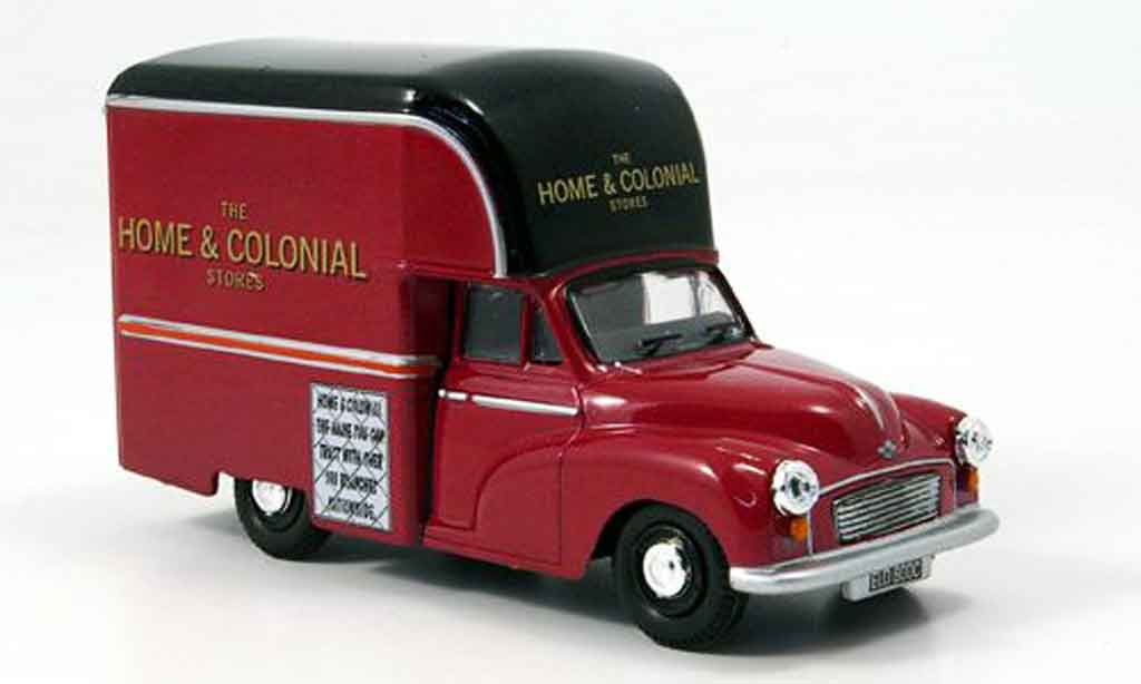 Morris Minor 1/43 Oxford Gown Home & Colonial Hochdach Kastenwagen modellino in miniatura