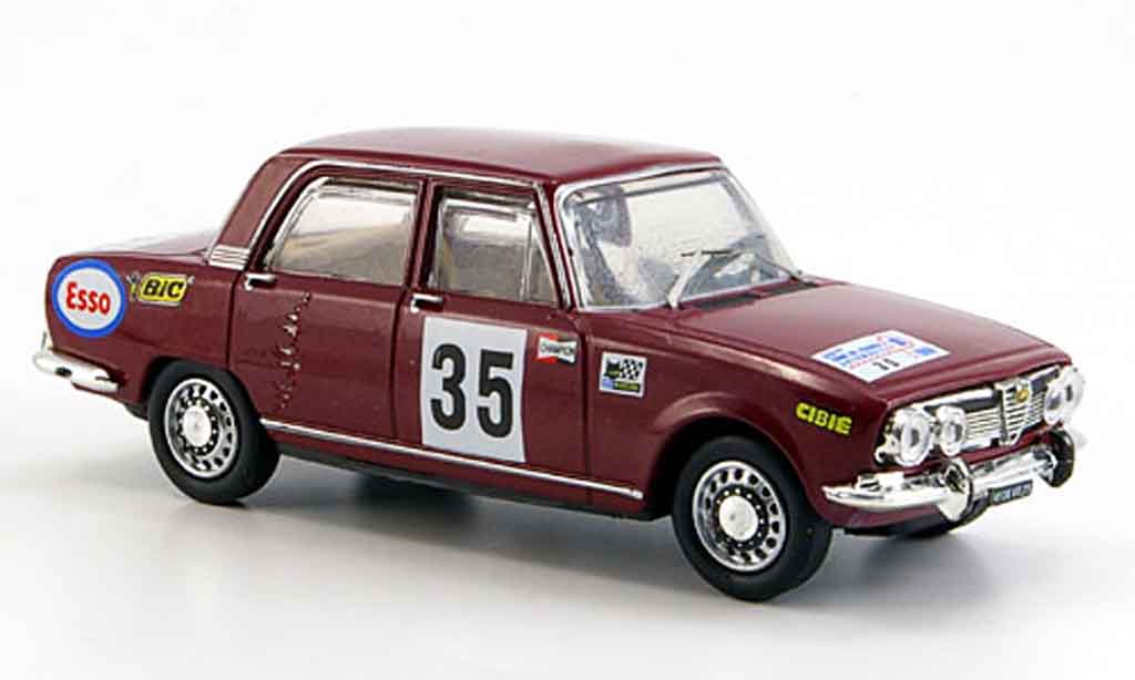 Alfa Romeo 1750 1/43 M4 berline no.35 tour de france b quality 1969 modellino in miniatura