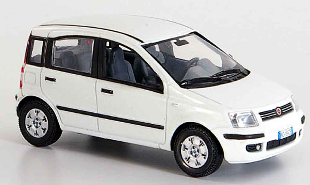 Fiat Panda 1/43 Norev New bianco 2003 modellino in miniatura