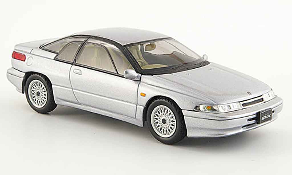 Subaru Alcyone 1/43 Norev svx grigio metallisee 1991 modellino in miniatura