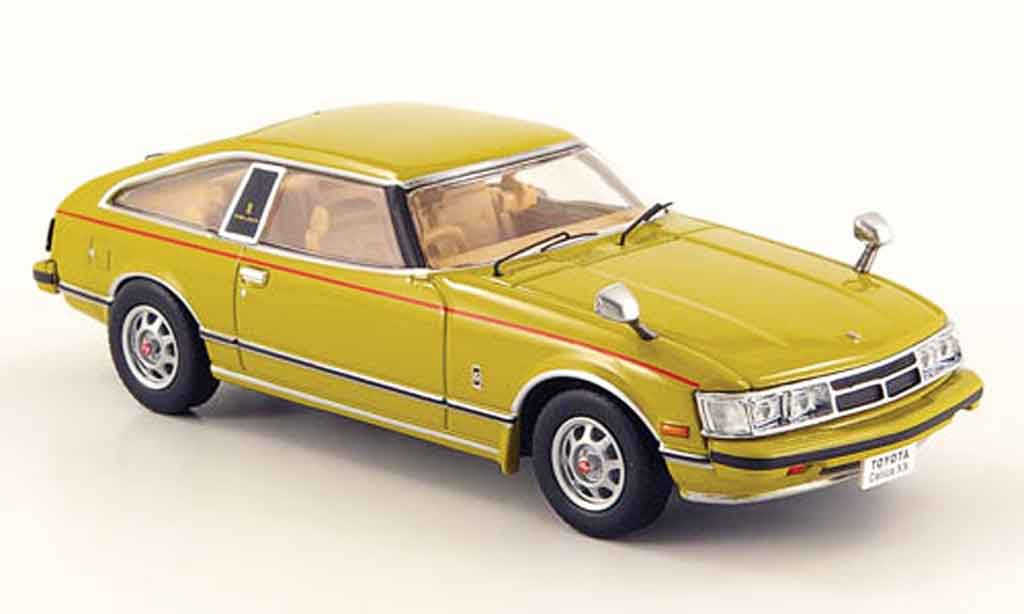 Toyota Celica 1/43 Norev giallo 1978 modellino in miniatura