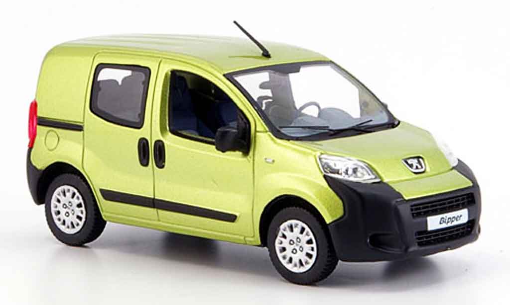Peugeot Bipper 1/43 Norev tepee giallo avec fenstern 2007 modellino in miniatura