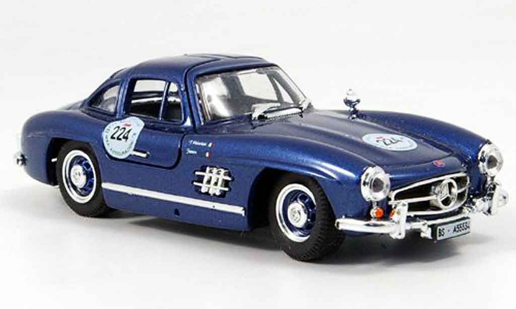 Mercedes 300 SL 1/43 Bang SL No.224 Varseriati Favero Mille Miglia modellino in miniatura