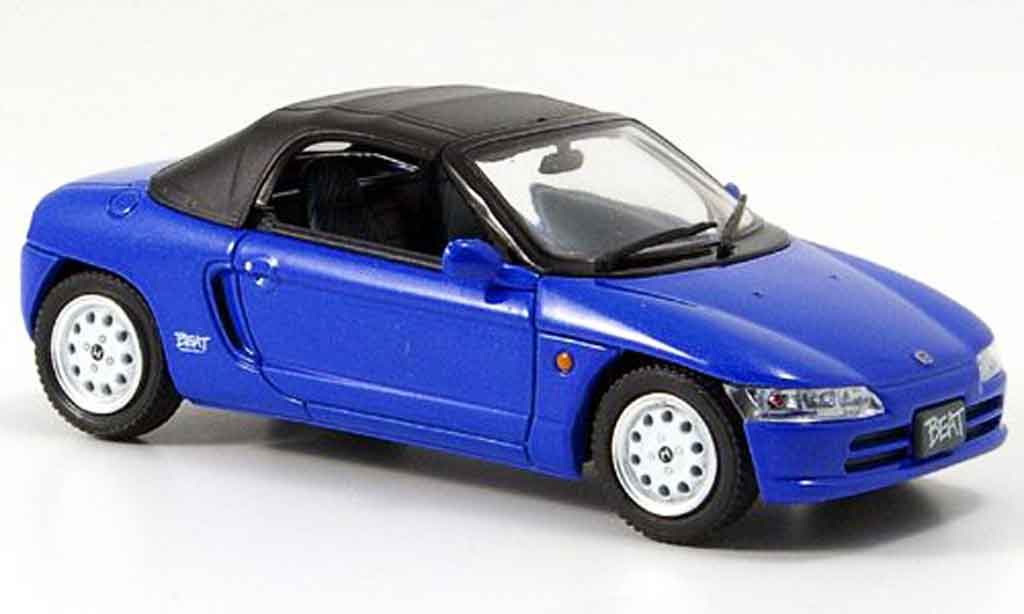 Honda Beat 1/43 Ebbro Version C blu modellino in miniatura