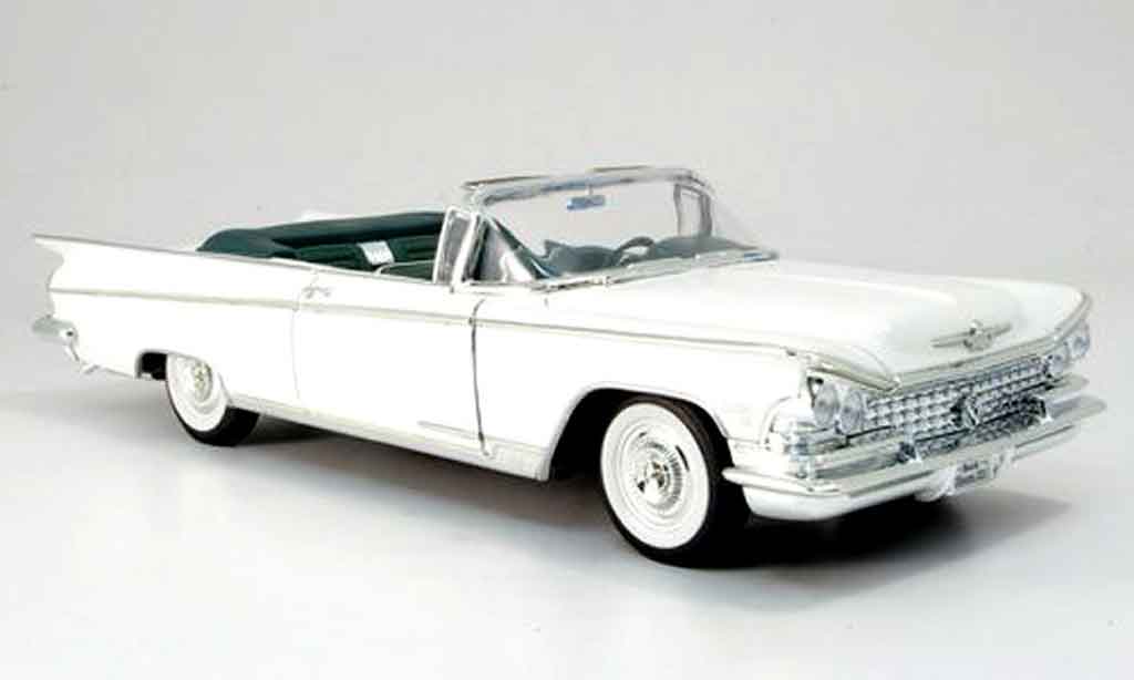 Buick Electra 1/18 Yat Ming 225 convertibile bianco 1959 modellino in miniatura