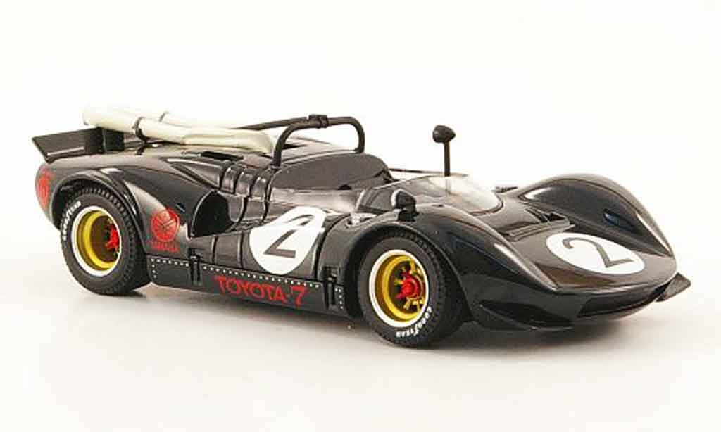 Toyota 7 GP 1/43 Ebbro no.2 nero japan 1968 modellino in miniatura