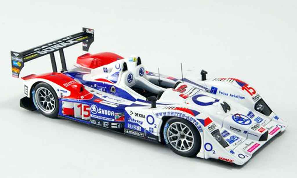 Lola B07 1/43 Spark 17 Judd No.15 Charouz Racing Le Mans 2007 modellino in miniatura