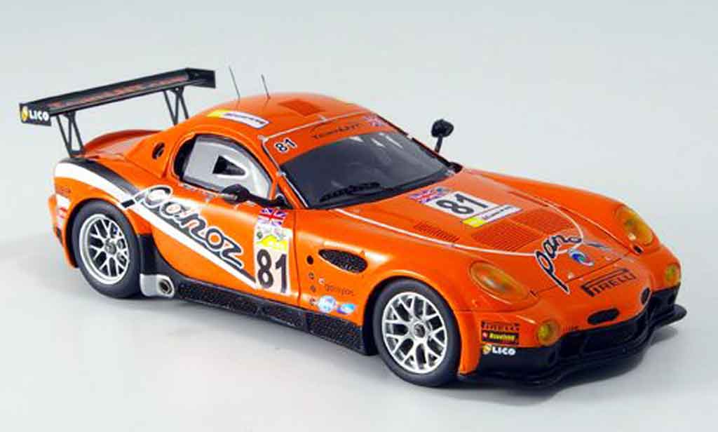 Panoz Esperante 1/43 Spark LM GT No.81 Le Mans 2007 modellino in miniatura