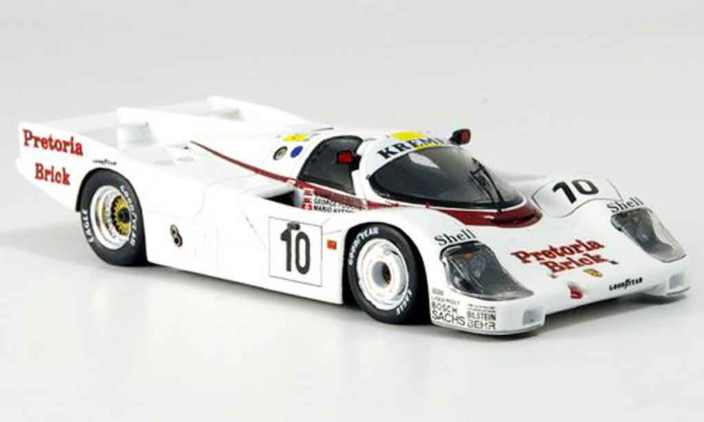 Porsche 956 1985 1/43 Spark 1985 No.10 Funfter Le Mans modellino in miniatura