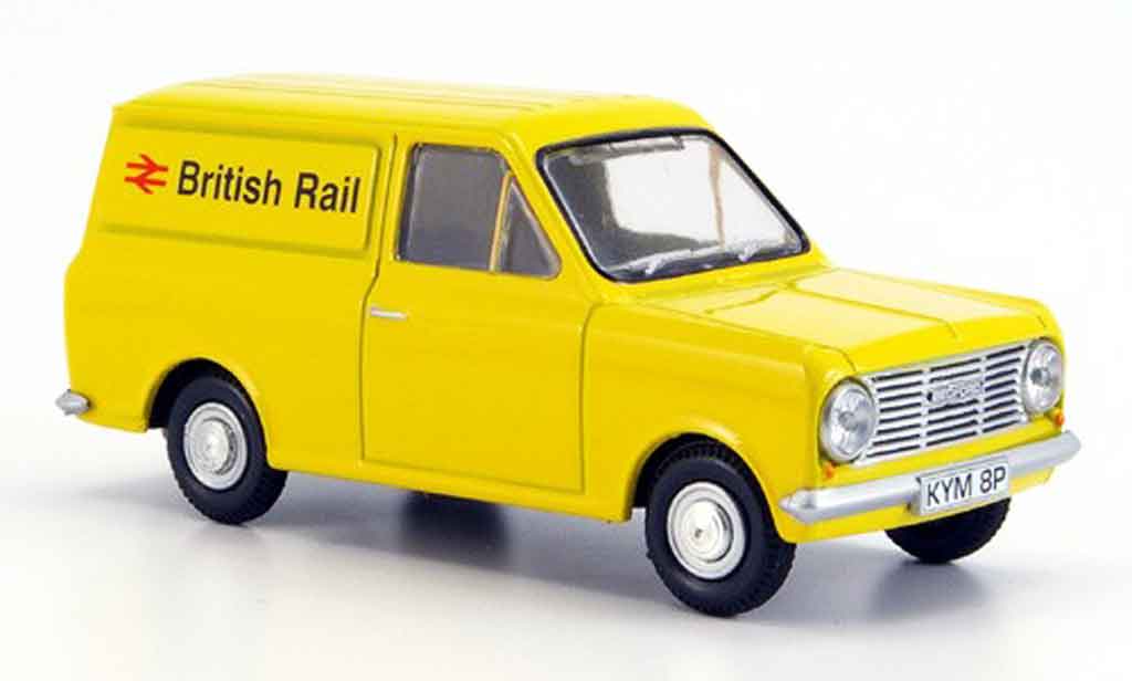 Bedford HA 1/43 Oxford Van giallo British Rail modellino in miniatura
