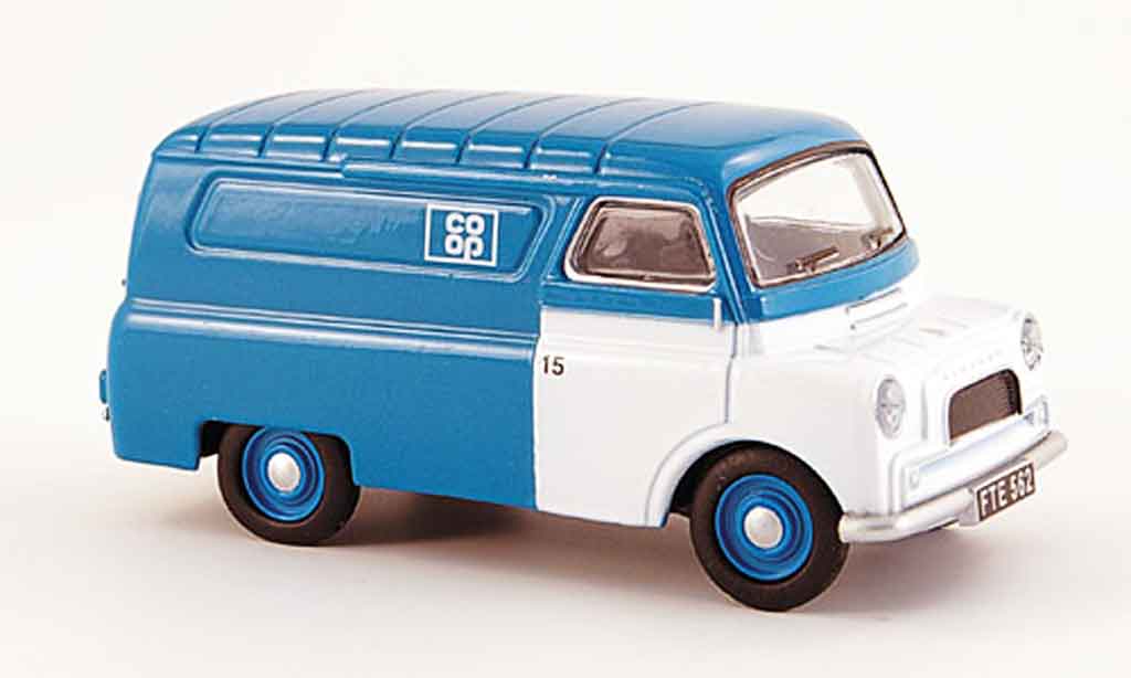 Bedford CA 1/43 Oxford Van grun bianco CO OP Kasten modellino in miniatura