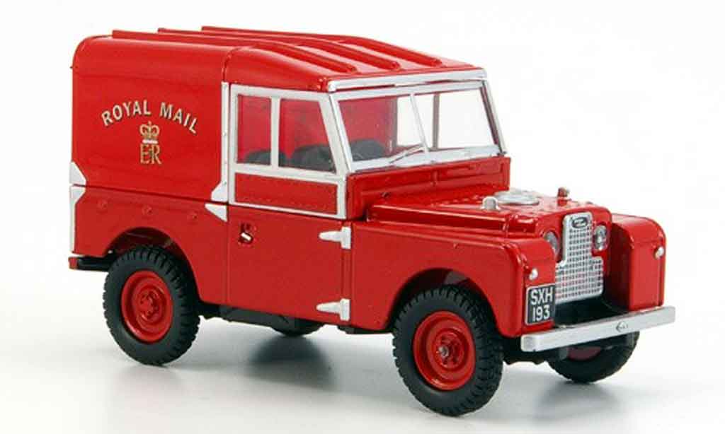 Land Rover 88 1/43 Oxford rosso Royal Mail modellino in miniatura