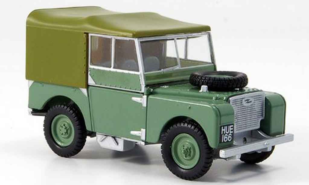 Land Rover 80 1/43 Oxford grun beige modellino in miniatura