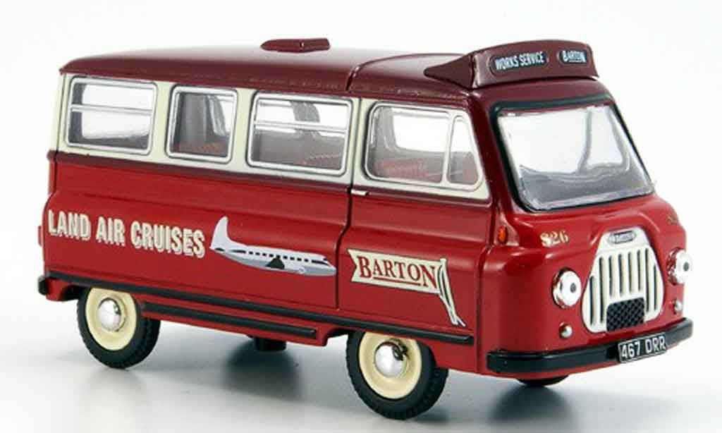 Morris J2 1/43 Oxford Minibus Bartons modellino in miniatura