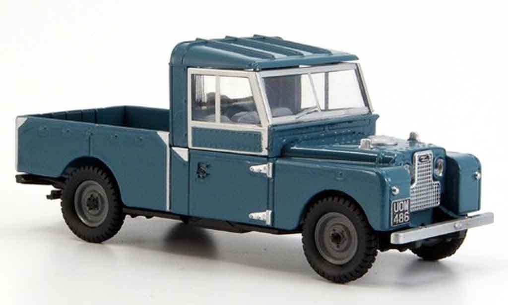 Land Rover 109 1/43 Oxford blu Pick Up modellino in miniatura