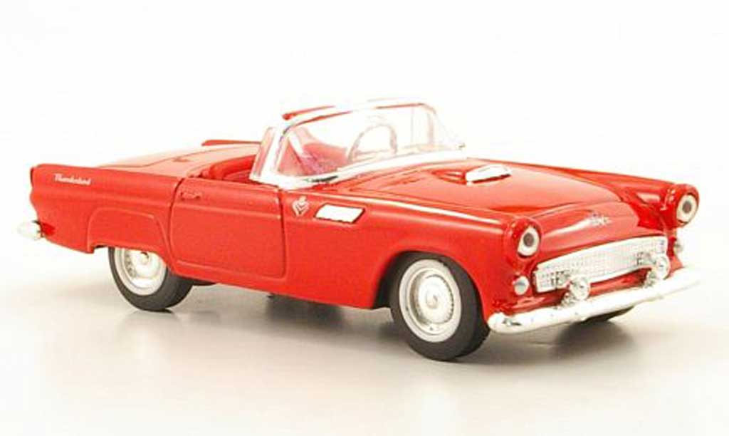 Ford Thunderbird 1955 1/43 Yat Ming 1955 Roadster rosso modellino in miniatura