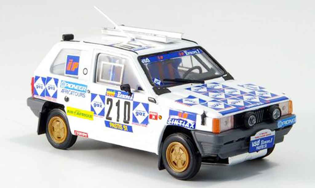Fiat Panda 1/43 Brumm 4x4 No.210 Rallye Paris Dakar 1984 modellino in miniatura