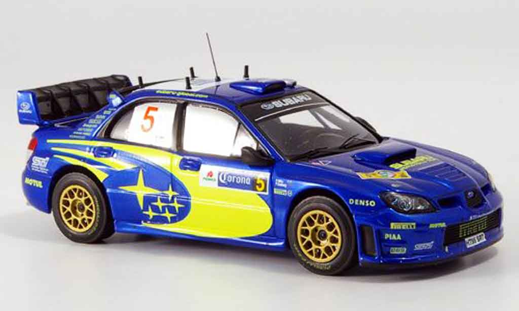 Subaru Impreza WRC 1/43 IXO WRC no.5 solberg mills rallye mexico 2006 modellino in miniatura
