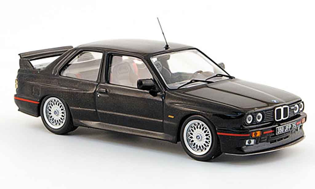 Bmw M3 E30 1/43 IXO E30 Sport Evolution nero 1990 modellino in miniatura