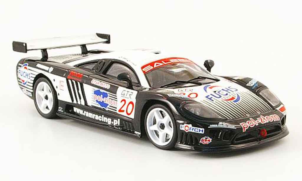 Saleen S7R 2005 1/43 IXO 2005 No.20 RAM Racing Janus Stanco FIA GT Monza modellino in miniatura