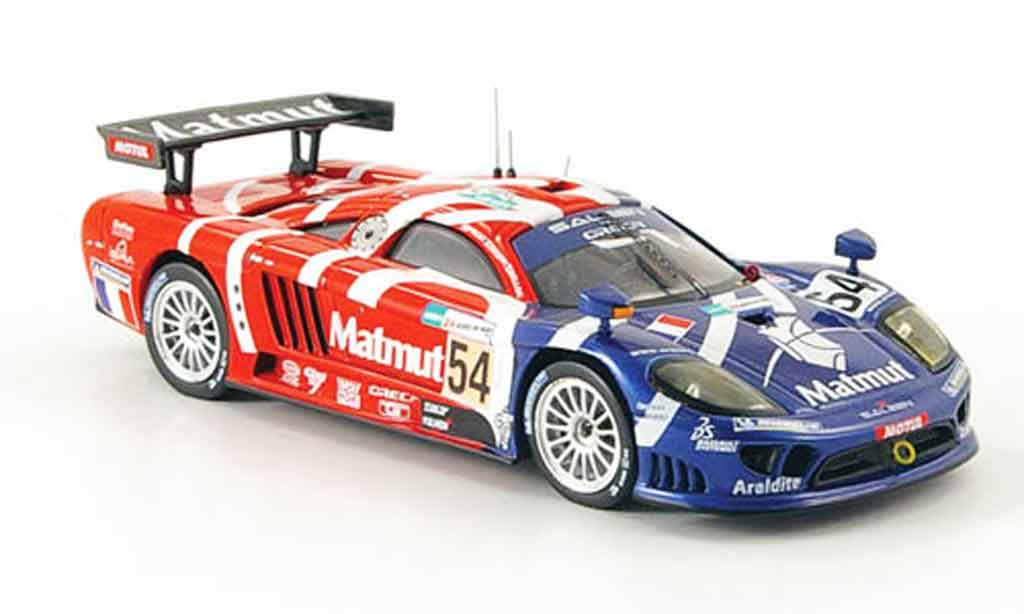 Saleen S7R 2007 1/43 IXO 2007 No.54 Groppi N.Prost Belloc Le Mans modellino in miniatura