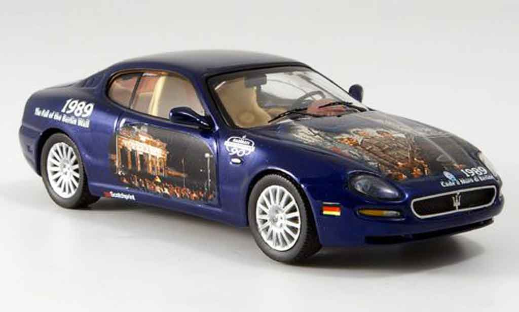 Maserati Cambiocorsa coupe 1/43 IXO coupe blu 90. geburtstag 2002 modellino in miniatura