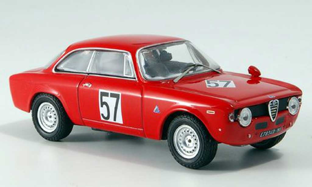 Alfa Romeo Giulia 1600 GTA 1/43 M4 1600 GTA No.57 T.Zeccoli Brunn 1969 modellino in miniatura