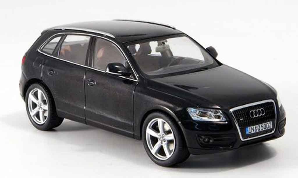 Audi Q5 1/43 Schuco nero 2008 modellino in miniatura