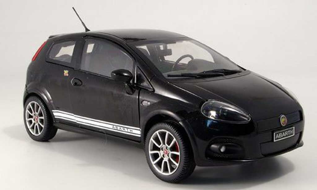 Fiat Grande Punto Abarth 1/18 Mondo Motors Abarth ss nero modellino in miniatura