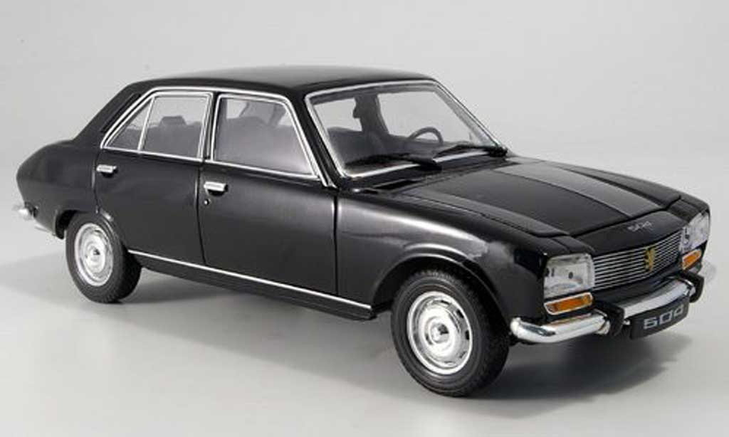 Peugeot 504 Berline 1/18 Welly Berline nero 1975 modellino in miniatura