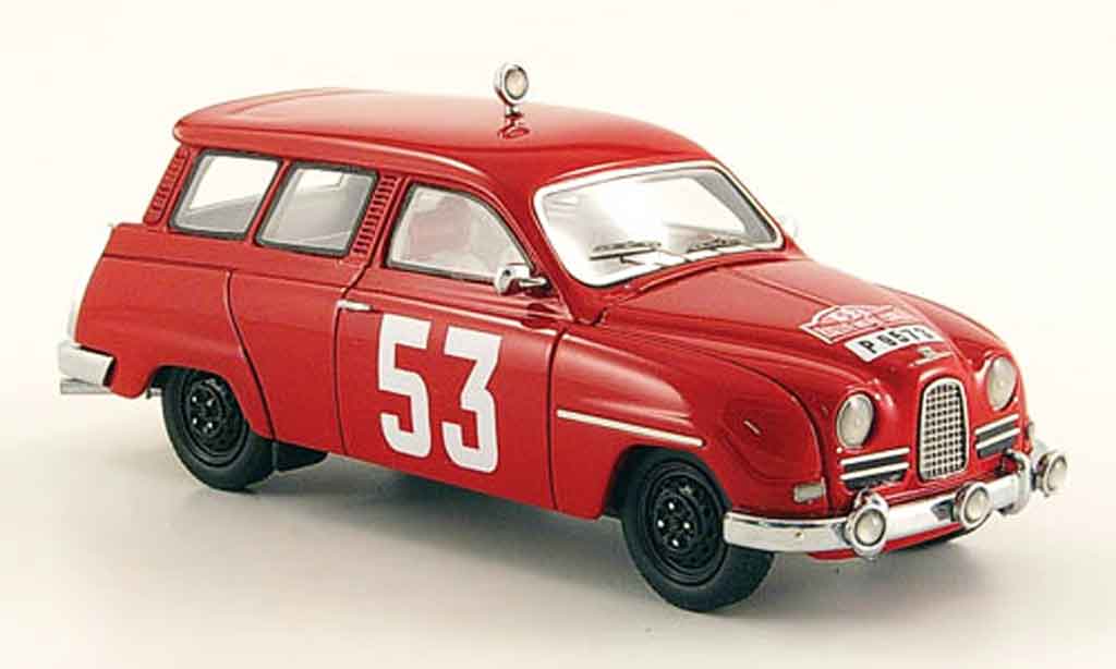 Saab 95 1/43 Neo No.53 Rallye Monte Carlo 11 modellino in miniatura