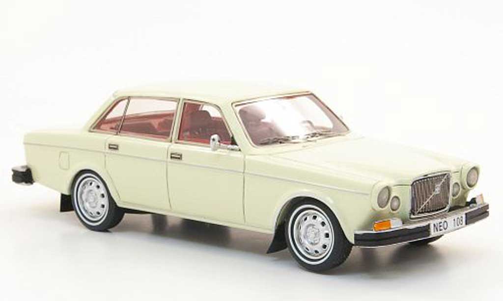 Volvo 164 1/43 Neo beige US-Version 1969 modellino in miniatura